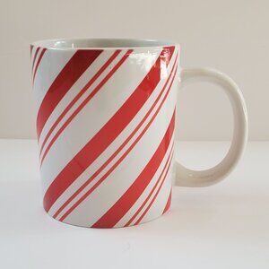 Candy Cane Peppermint Stripe Mug - Jumbo Size - Christmas Decor